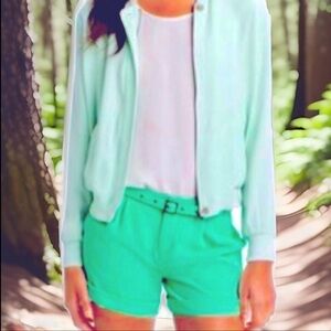 NWT JOIE Concetta' Belted Cuff Shorts